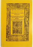 Pieśni postne starożytne Człowiekowi krześcijańskiemu należace reprint 1607 r
