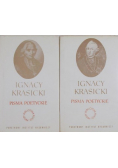 Krasicki Pisma poetyckie tom I i II