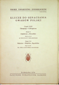 Klucze do oznaczania owadów Polski Część XIX zeszyt od 4 do 6