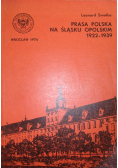 Prasa Polska na śląsku opolskim 1922 - 1939