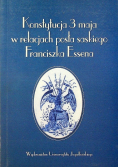 Konstytucja 3 maja w relacjach posła saskiego Franciszka Essena