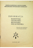 Informacja radiestezja geotronika biotronika psychotronika zeszyt 6