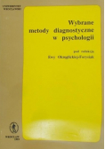 Wybrane Metody Diagnostyczne w Psychologii