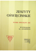 Zeszyty oświęcimskie Numer specjalny