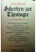 Schriften zur theologie band VI