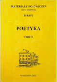 Materiały do ćwiczeń Poetyka Tom 2