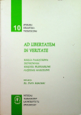 An libertatem in veritate