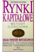 Rynki kapitałowe Część 1 Metody ilościowe