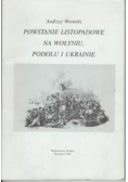 Powstanie Listopadowe Na Wołyniu Podolu i Ukrainie