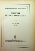 Słownik Języka Polskiego Tom 6