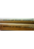 Kronika lat wojny i okupacji 2 tomy