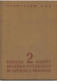 Udział 2 armii wojska polskiego w operacji praskiej