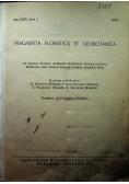 Fragmenta Floristica et Geobotanica