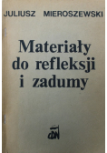 Materiały do refleksji i zadumy