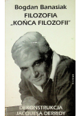 Filozofia Końca Filozofii