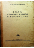 Roboty kowalskie i ślusarskie w budownictwie