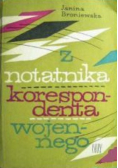Z notatnika korespondenta wojennego