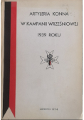 Artyleria konna w kampanii wrześniowej 1939 roku