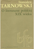 O literaturze polskiej XIX wieku