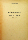 Historia kościoła Okres nowożytny
