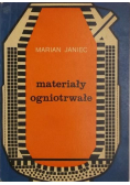 Materiały ogniotrwałe