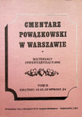 Cmentarz Powązkowski w Warszawie tom II