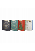 Torba prezentowa 26x32 Święta hot stamp mix