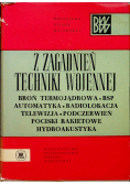 Z zagadnień techniki wojennej Samoloty czołgi