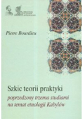 Szkic teorii praktyki poprzedzony trzema studiami na temat etnologii Kabylów