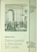 Dobroczynność w Warszawie XIX wieku