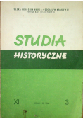 Studia historyczne 3