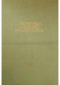 Historia muzyki powszechnej Tom II