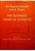The advanced theory of statistics volume 3