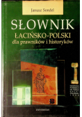 Słownik łacinsko-polski dla prawników i historyków