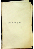 Sny o potędze 1901 r.