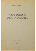 Nazwy dzielnic i okolic Gdańska 1949 r.