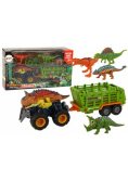 Pojazd z motywem dinozaura przyczepa