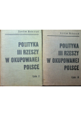 Polityka III Rzeszy w okupowanej Polsce 2 tomy