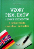 Wzory pism umów i innych dokumentów