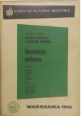 Konstrukcje metalowe część IV