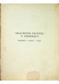 Szlachetne techniki w fotografji  1930 r.
