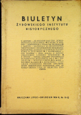 Biuletyn Żydowskiego Instytutu historycznego