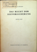 Das recht der seeversicherung