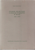 Polskie reakcyjne formacje wojskowe w Rosji 1917 1919
