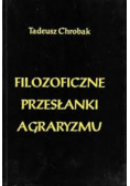 Filozoficzne przesłanki agraryzmu