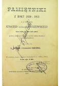 Pamiętniki z roku 1830 - 1831 1890r.