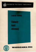 Elementy teorii informacji