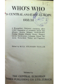 Whos who in central and east europe 1935 r.