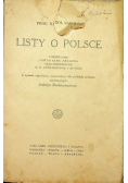 Listy o Polsce 1922 r.