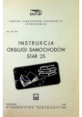 Instrukcja obsługi samochodów  Star 25